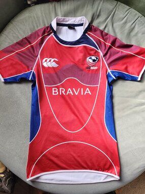 USA National Rugby Team Jersey Canterbury Embroidered Logos Size L 🇺🇸